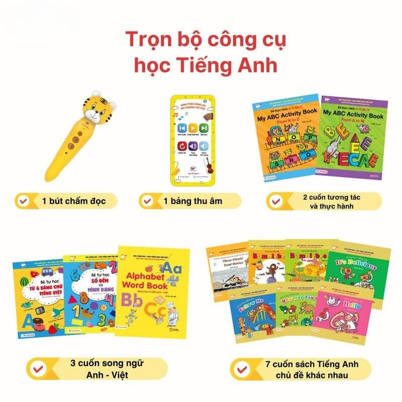 Bút chấm đọc học tiếng Anh Tân Việt