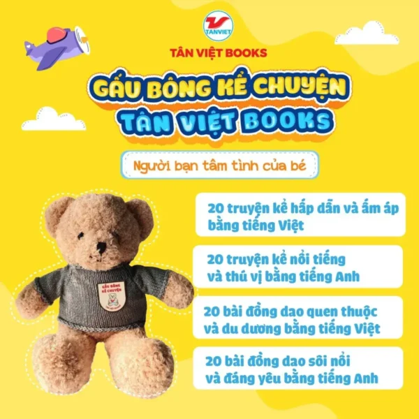 Gấu bông kể chuyện Tân Việt - Ảnh 2
