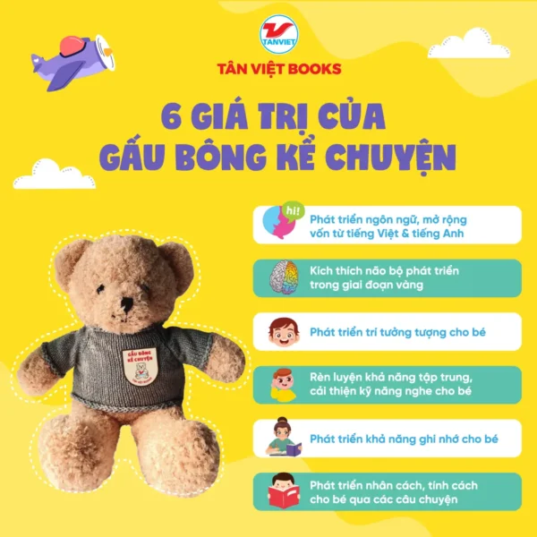 Gấu bông kể chuyện Tân Việt - Ảnh 4